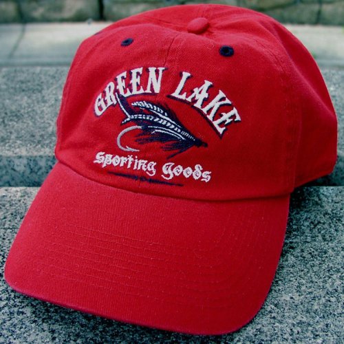 画像クリックで大きく確認できます　Click↓2: ジーエイチバス グリーン レイク キャップ（レッド）/GH Bass GREEN LAKE Cap