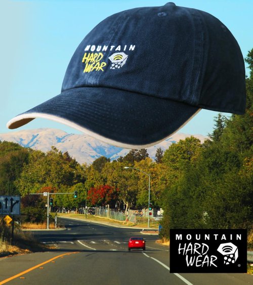 画像クリックで大きく確認できます　Click↓1: マウンテンハードウェア キャップ（ネイビー）/Mountain Hard Wear Baseball Cap