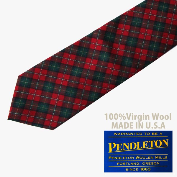 画像1: ペンドルトン ネクタイ（ロイヤルスチュワートタータン）/Pendleton Necktie(Royal Stewart Tartan)