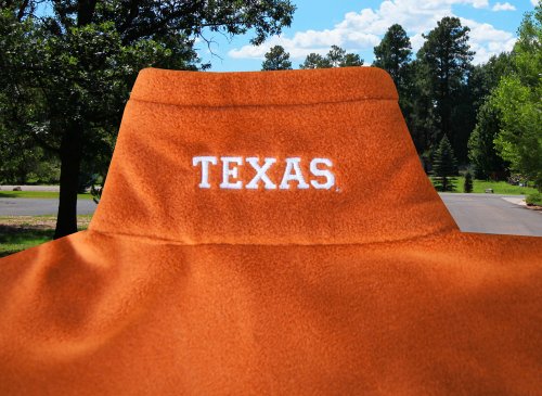 画像クリックで大きく確認できます　Click↓2: コロンビア スポーツウェア テキサスロングホーンズ フリース ベスト（ロングホーンズオレンジ）/Columbia Sportswear Texas Longhorns Fleece Vest(Cedar)