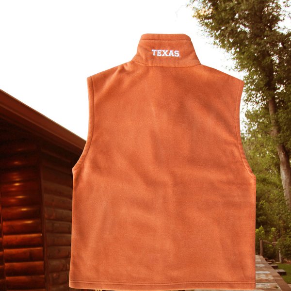 画像4: コロンビア スポーツウェア テキサスロングホーンズ フリース ベスト（ロングホーンズオレンジ）/Columbia Sportswear Texas Longhorns Fleece Vest(Cedar)