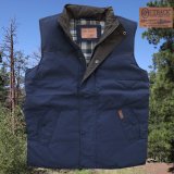 アウトバック トレーディング カウボーイ ダウン ベスト（ネイビー）/Outback Trading Down Vest(Navy)