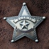 ウエスタン バッジ シェリフ・保安官バッジ ステートオブテキサス/STATE OF TEXAS