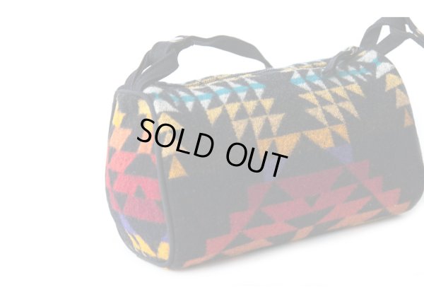 画像2: ペンドルトン トラベル キット バッグ・ドップ バッグ(ブラック・レッド・イエロー)/Pendleton Travel Kit Dopp Bag With Strap