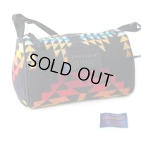ペンドルトン トラベル キット バッグ・ドップ バッグ（ブラック・レッド・イエロー）/Pendleton Travel Kit Dopp Bag With Strap