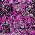 カウボーイ 大判スカーフ ワイルドラグ ペイズリー パープル/100% Silk Wild Rags(Paisley/Purple)
