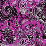 カウボーイ 大判スカーフ ワイルドラグ ペイズリー パープル/100% Silk Wild Rags(Paisley/Purple)