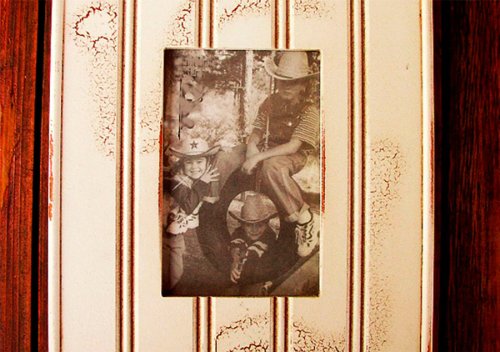 画像クリックで大きく確認できます　Click↓2: アメリカ製 ウッド フォトフレーム（木製写真立て）/Wood Photo Frame