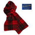 ペンドルトン メリノウール タータン チェック ニットマフラー（ブロディータータン）/Pendleton Merino Wool Knit Muffler(Brodie Tartan)