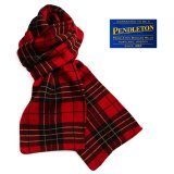 ペンドルトン タータン チェック ニットマフラー（ブロディータータン）/Pendleton Knit Muffler(Brodie Tartan)