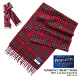 ペンドルトン ピュアバージンウール マフラー（スチュワート タータン）/Pendleton Pure Virgin Wool Muffler(Stewart Tartan)