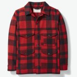 フィルソン マッキーノ クルーザー（レッド×ブラック）/Filson Mackinaw Cruiser(Red×Black)