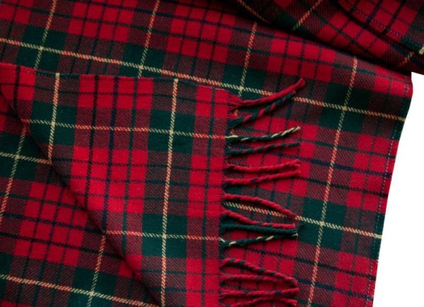 画像2: ペンドルトン ピュアバージンウール マフラー（ペンドルトン レッド タータン）/Pendleton Pure Virgin Wool Muffler(Pendleton Red Tartan)