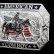 画像2: モンタナシルバースミス アメリカン カウボーイ フラッグ・ホースライディング ベルト バックル/Montana Silversmiths American Cowboy Flag Belt Buckle (2)