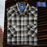 ペンドルトン ウール ウエスタン シャツ ブラックプラッドXS/Pendleton Western Shirt