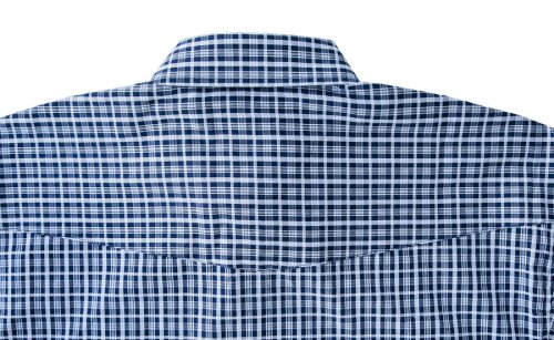 画像クリックで大きく確認できます　Click↓3: パンハンドルスリム ウエスタンシャツ・ブルーチェック（長袖）大きいサイズもあり/Panhandle Slim Long Sleeve Western Shirt(Blue Plaid)