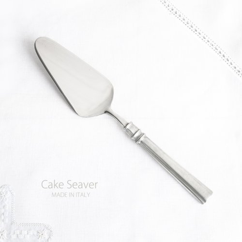 画像クリックで大きく確認できます　Click↓1: ケーキ サーバー（ピューター・イタリア製）/Cake Server Made in Italy