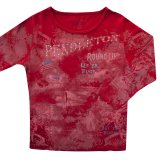 ペンドルトン ラウンドアップコレクション プレミアムティー（レディース）S/Pendleton Round Up Tee Women's(Red)