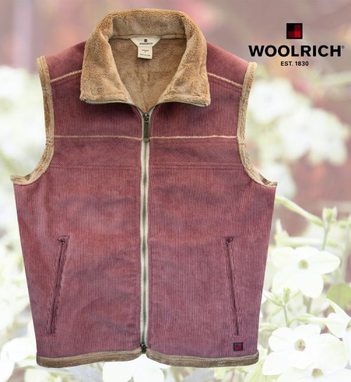 画像クリックで大きく確認できます　Click↓1: ウールリッチ レディース ベスト（ピンク）S/Woolrich Vest(Women's)