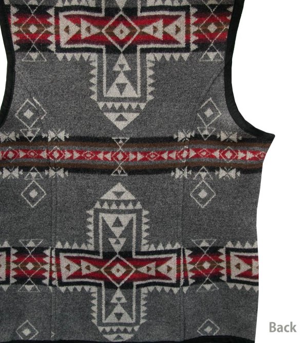 画像4: ペンドルトン レディース ウール ベスト（クロスロード グレー）S/Pendleton Wool Vest Crossroads Grey(Women's)