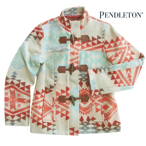 画像クリックで大きく確認できます　Click↓1: ペンドルトン レディース ピュアーヴァージンウール ジャケットXS/Pendleton Wool Jacket Canyonland Jacquard(Women's)