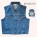 画像1: ペンドルトン デニム ベスト デニム・ターコイズ（レディース）M/Pendleton Denim Vest (1)