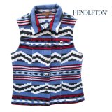 ペンドルトン レディース ピュアーヴァージンウール ベスト（デニムブルー）S/Pendleton Pure Virgin Wool Vest(Women's)