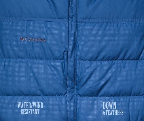 画像クリックで大きく確認できます　Click↓3: コロンビア ダウン ベスト（カーボンブルー）M/Columbia Down Vest(Carbon)