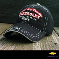 シボレー 1918 キャップ（ブラック）/Chevrolet Retro Cap(Black)