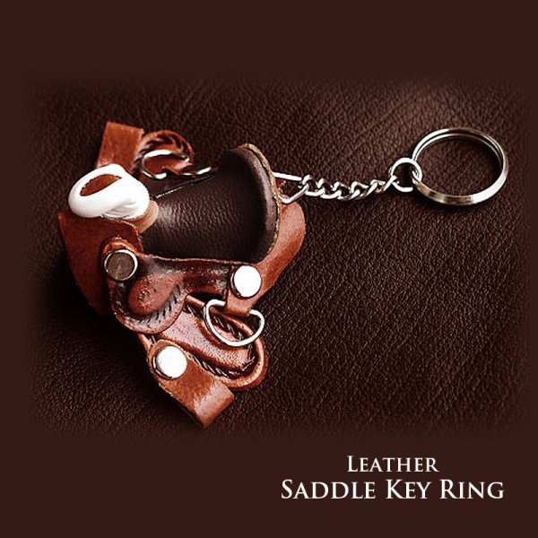 画像1: サドル キーリング/Key Ring