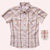 パンハンドルスリム カクタス ウエスタンシャツ（ピンク ・レディース・半袖）/Panhandle Slim Short Sleeve Western Shirts Cuctus/Pink(Women's)