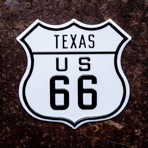 画像クリックで大きく確認できます　Click↓1: マグネット ルート66 メタル TEXAS US 66