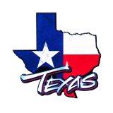 マグネット TEXAS テキサスフラッグ ウッドフォト