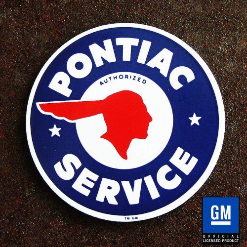 画像クリックで大きく確認できます　Click↓1: マグネット GM ポンティアック サービス Pontiac Service