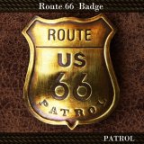 ルート66 パトロール バッジ/Route 66 Badge