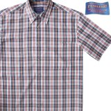 ペンドルトン 半袖 シャツ ネイビー・ホワイト・コーラル/Pendleton Shortsleeve Shirt