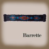 ホースヘアー バレッタ（ブラック）/Barrette