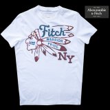 アバクロンビー＆フィッチ 半袖 Tシャツ （インディアン・ホワイト）/Abercrombie & Fitch T-shirt