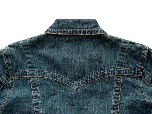 画像クリックで大きく確認できます　Click↓2: レディース ウエスタン デニム ジャケット（デニム）S/Western Denim Jacket(Women's)