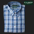 フィルソン 長袖 シャツ（ブルー・ホワイトプラッド）/Filson Blue Plaid Shirt(Long Sleeve)