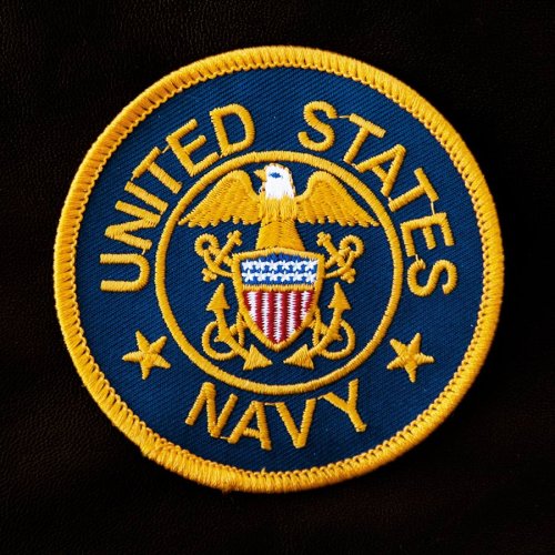 画像クリックで大きく確認できます　Click↓1: ワッペン アメリカ海軍 ユナイテッドステイツ ネイビー/Patch