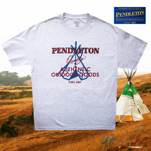 画像クリックで大きく確認できます　Click↓1: ペンドルトン アウトドア 半袖 Tシャツ AUTHENTIC OUTDOOR GOODS L/Pendleton SS T-shirt