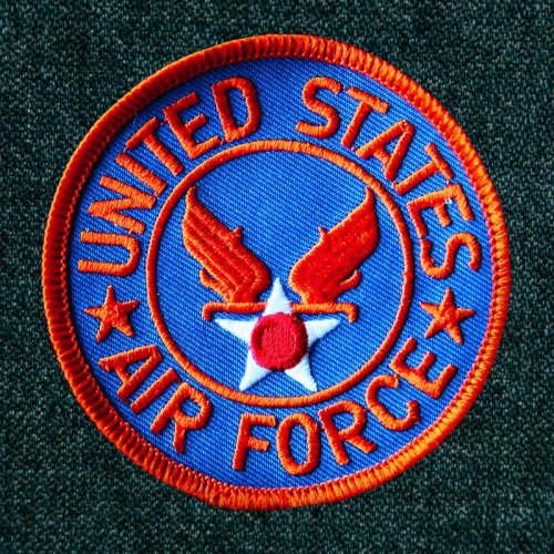 画像クリックで大きく確認できます　Click↓1: ワッペン USAF UNITED STATES★AIR FORCE/Patch