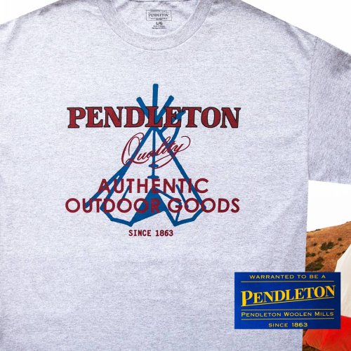 画像クリックで大きく確認できます　Click↓2: ペンドルトン アウトドア 半袖 Tシャツ AUTHENTIC OUTDOOR GOODS L/Pendleton SS T-shirt