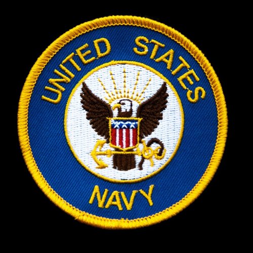画像クリックで大きく確認できます　Click↓1: ワッペンアメリカ海軍 UNITED STATES NAVY/Patch