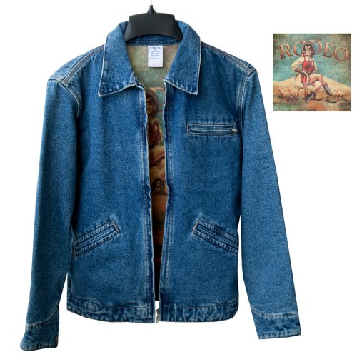 画像クリックで大きく確認できます　Click↓1: カウガール デニム ジャケット（レディース）S/Cowgirl Denim Jacket(Women's)