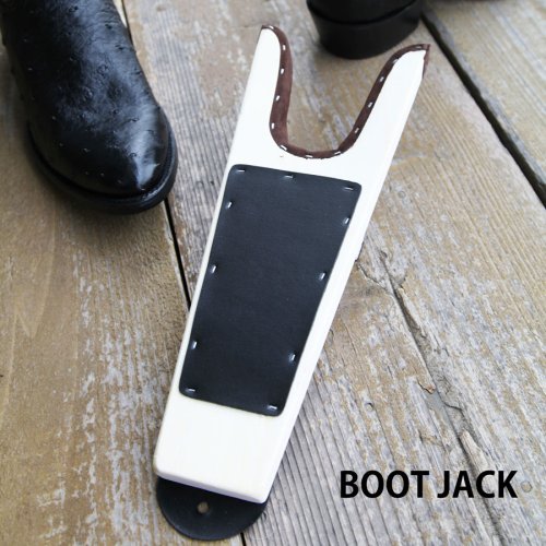 画像クリックで大きく確認できます　Click↓1: ブーツジャック 木製ナチュラルxブラック（ブーツ・靴を脱ぐ便利道具）/Boot Jack