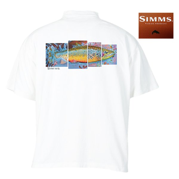 画像1: シムス フィッシング 半袖 Tシャツ L/Simms T-shirt