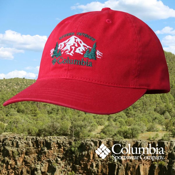 画像1: コロンビアスポーツウェア キャップ ラギッドアウトドア（レッド）/Columbia Sportswear Cap(Red)