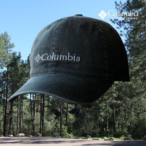 画像クリックで大きく確認できます　Click↓1: コロンビアスポーツウェア キャップ（ブラック）/Columbia Sportswear Cap(Black)